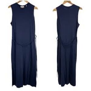 Vince Casual Blue Sleeveless shift dress